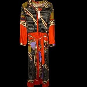 Philosophy (an Anthropologie brand) modern midi dress